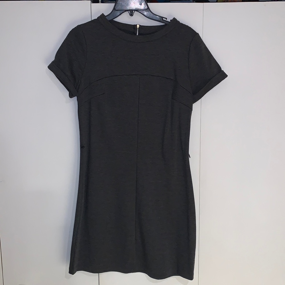 Kensie Dark Gray Dress Size M